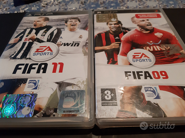 FIFA 11 PLAYSTATION PSP e FIFA 09 PSP