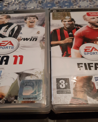 FIFA 11 PLAYSTATION PSP e FIFA 09 PSP