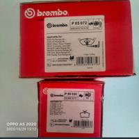 Pastiglie freni Anteriori e posteriori Brembo