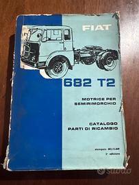 Catalogo parti di ricambio Fiat 682 T2 1964