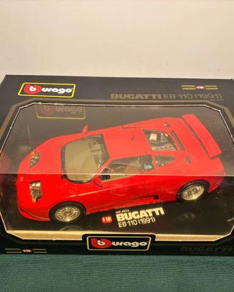 Bugatti EB 110 1991 rosso – Modellino Bburago 1:18