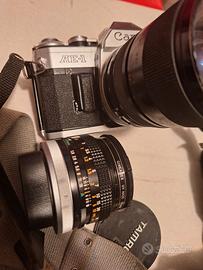 macchine Canon e Minolta funzionanti 