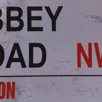 Targa metallica Beatles 