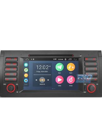 RADIO GPS ANDROID 12 QUAD CORE BMW X5 E53 99-06