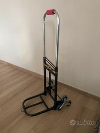 Carrello portapacchi per scale nuovo
