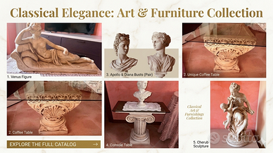 Collezione Arredi Neoclassici Vintage