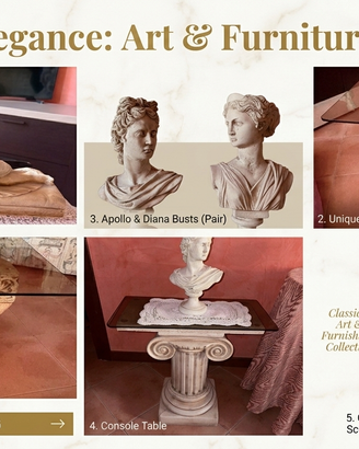 Collezione Arredi Neoclassici Vintage
