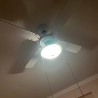 Lampada con Ventilatore a soffitto