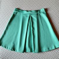 Gonna estiva colore verde acqua 