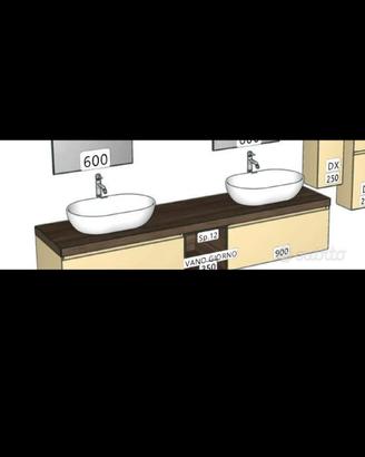 Top bagno 