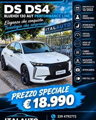 Ds DS4 4 BlueHDi 130 aut. Performance Line