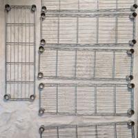 Ripiani scaffale in filo d'acciaio