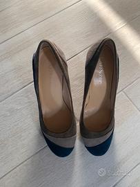 Scarpe con zeppa cafe’ noir