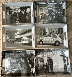 Set 6 vassoi pubblicitari vintage Caffè Guglielmo