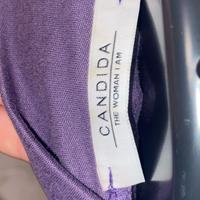 Top viola maniche lunghe