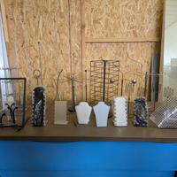 Portaoggetti accessori alzate espositori vetrina