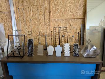 Portaoggetti accessori alzate espositori vetrina