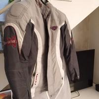 giacca uomo + donna e due caschi moto