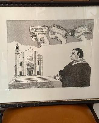 Duomo di Saló Acquaforte Acquatinta Igor Valzelli