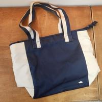 Borsa Carpisa blu e bianca