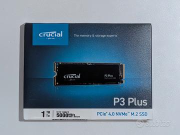Crucial P3 Plus 1TB|SSD|NVMe|Gen4|100% Salute 💾💎