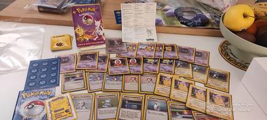 mazzi tematici carte Pokemon set base jungle old