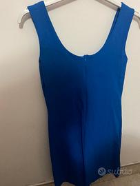 Tubino sexy blu