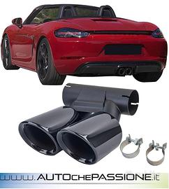 Scarico centrale Porsche 718 Cayman Boxster 982
