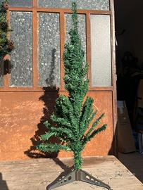 Albero di Natale da tavolo alto 92 cm con base