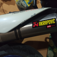 Scarico akrapovic Aprilia Pegaso 2010