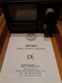 Zg hp 201 swr- power- mete HF-CB