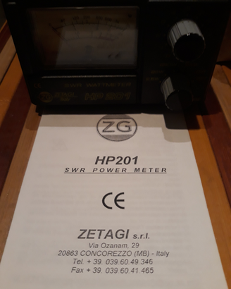 Zg hp 201 swr- power- mete HF-CB