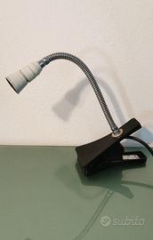 lampada vintage a pinza Targetti vintage. 