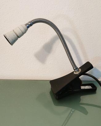 lampada vintage a pinza Targetti vintage. 