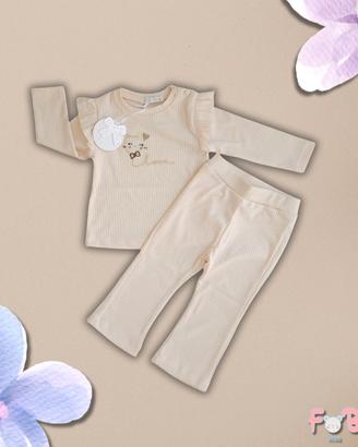 Completo Neonata 2 Pezzi – T-shirt + Pantaloni