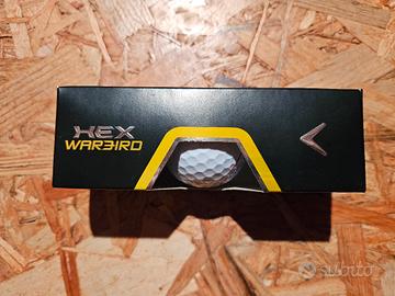 set 3 palle golf hex warbird Callaway NUOVE 3 pz