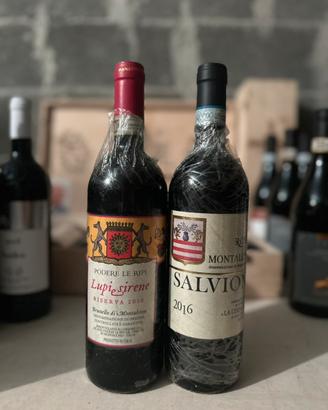 Coppia le Ripi Salvioni 2010 / 2016 riserva