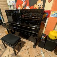 Pianoforte acustico verticale Yamaha U3 Nero