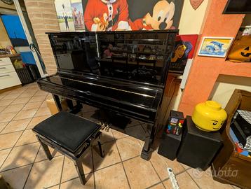 Pianoforte acustico verticale Yamaha U3 Nero