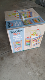 Wood'n play activity cube
