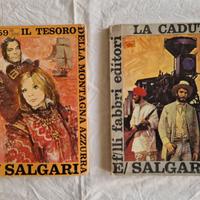 9 romanzi vintage di E. Salgari - Sandokan e altro