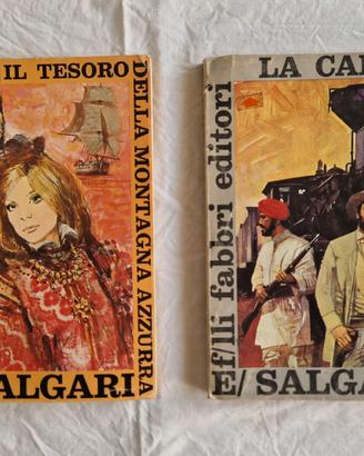 9 romanzi vintage di E. Salgari - Sandokan e altro