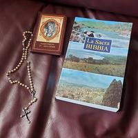 sacra bibbia diodati e coroncina della nonna
