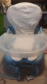 alzasedia seggiolino bimbi + 2 cuscini e borsa 
