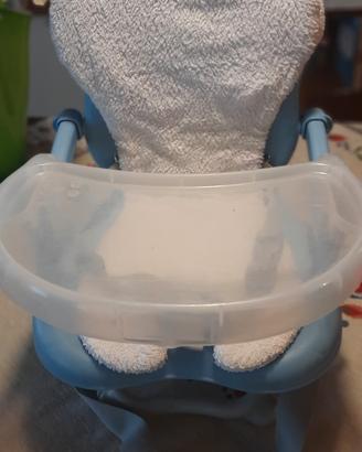 alzasedia seggiolino bimbi + 2 cuscini e borsa 