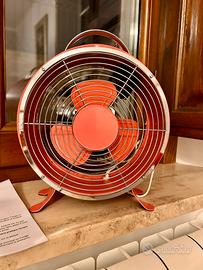 Ventilatore in metallo design vintage