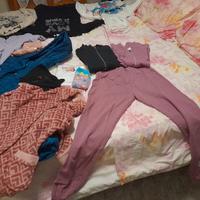 busta articoli abbigliamento invernali t. 10 anni