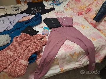 busta articoli abbigliamento invernali t. 10 anni