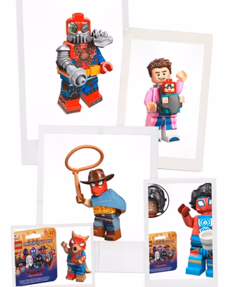 LEGO MINIFIGURES SERIE 🕸️ SPIDER-MAN 🕸️ A SCELTA