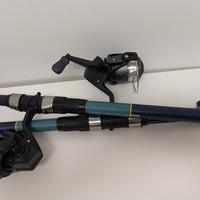 Canne da pesca + mulinello